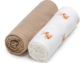T-TOMI BIO Mušelínové pleny Bunny
