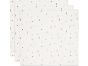 Jollein Pleny 3 ks 70x70 cm Jungle Jambo