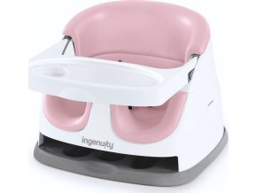 INGENUITY INGENUITY Podsedák na židli 2v1 Baby Base™ Peony 6m+ do 22kg
