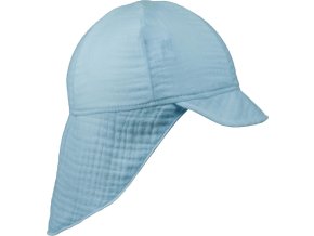 ESITO Dětská kšiltovka s krytím krku mušelín Blue