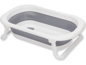 Fillikid Skládací dětská vanička Orca grey-white