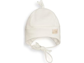 ESITO Čepice pro miminko Mimi Zája Light cream jednobarevná