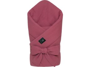 ESITO Mušelínová zavinovačka pro miminko Ruby red 85x85 cm - 85 x 85 cm