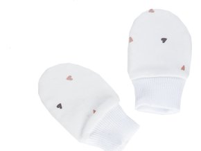 enie baby Novorozenecké rukavičky vel. 62-68 Hearts