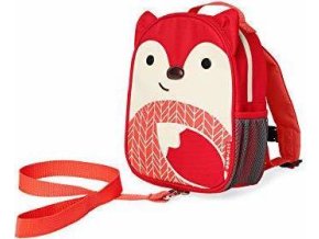 SKIPHOP SKIP HOP Zoo Batůžek s bezpečnostním vodítkem Liška 1r+