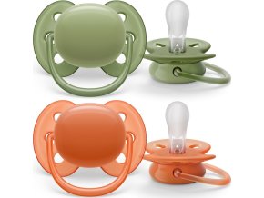 PHILIPS AVENT Philips AVENT Šidítko Ultrasoft Premium neutral 18m+, 2 ks