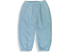 ESITO Dětské mušelínové kalhoty Luca Blue