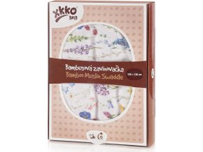 xkko bmb 120x120 digi blue wild flowers