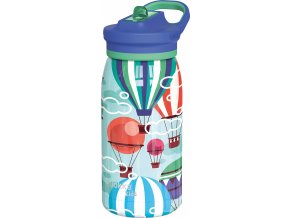 Quokka Nerezová termoláhev s pítkem Pop Kids Baloons 445 ml