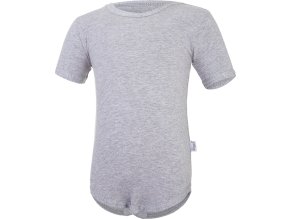 Little Angel body tenké KR Outlast® - šedý melír (Velikost 62)