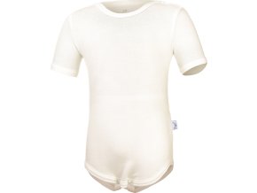 Little Angel body tenké KR Outlast® - bílá káva (Velikost 62)