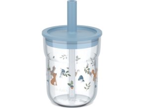 Little Dutch Kelímek s brčkem 250 ml Forest Friends