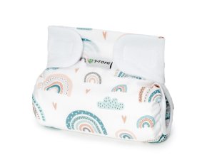 T-TOMI Ortopedické abdukční kalhotky - suchý zip Rainbow (do 3kg)