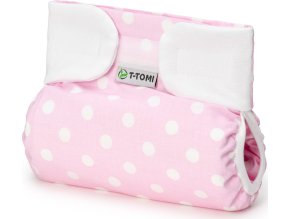 ak sz pink polka dots