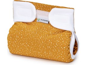 T-TOMI Ortopedické abdukční kalhotky - suchý zip Mustard (3-6kg)