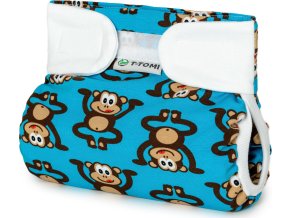 T-TOMI Ortopedické abdukční kalhotky - suchý zip Monkey (3-6kg)