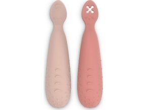 SUAVINEX | Lžičky na učení COLOUR ESSENCE - růžové