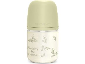 SUAVINEX | Láhev sklo POETRY 120 ml fyziologická SX PRO +0 SF - zelená (Varianta SUAVINEX | Láhev sklo POETRY 120 ml fyziologická SX PRO +0 SF - zelená)