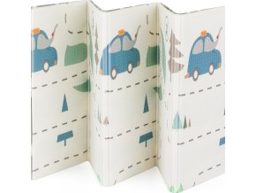 PETITEMARS PETITE&MARS Podložka na hraní skládací Campy Cars&Arabesca