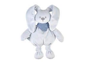 NATTOU NATTOU Hračka plyšový Lapidou Glow světle modrá 36 cm, 0 m+