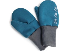 ESITO | Palcové rukavice zateplené Warmkeeper Petrol - 1 - 2 roky