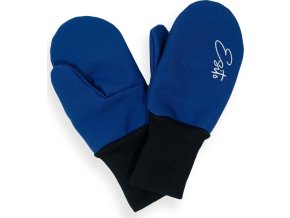 ESITO | Palcové rukavice softshell Sapphire blue (Velikost 2 - 3 roky)