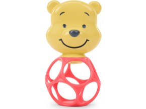 BRIGHT STARTS BRIGHT STARTS Kousátko s chrastítkem Winnie the Pooh Hunny & Shake 2ks, 0m+