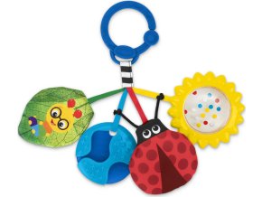 BABY EINSTEIN BABY EINSTEIN Hračka senzorická na C kroužku Touch of Nature™ 0m+
