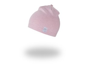 Little Angel Čepice hřejivá - sv.růžový melír (Velikost 3 | 42-44 cm)