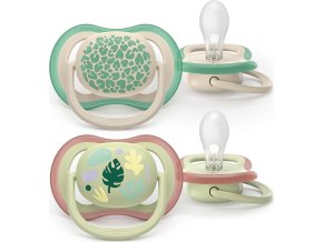PHILIPS AVENT Philips AVENT Šidítko Ultra air obrázek neutral 6-18m, 2ks
