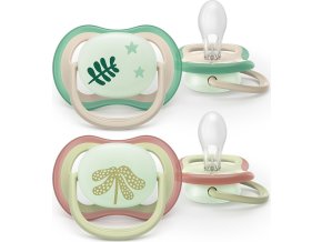 PHILIPS AVENT Philips AVENT Šidítko Ultra air noční 6-18m neutral, 2ks