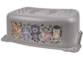 MALTEX MALTEX Stupínek protiskluzový The Nature Buddies Medvěd- Grey