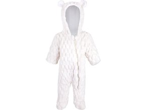 Little Angel overal MAZLÍK Outlast® - smetanová/bílá káva (Velikost 62)