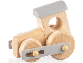 ZOPA Dřevěná mašinka (Varianta White)