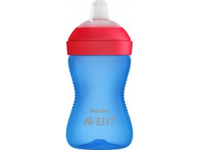 Philips AVENT Hrneček 300 ml Grippy jemná hubička chlapec