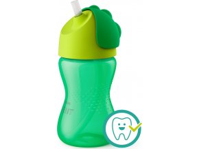 Philips AVENT Hrneček s ohebným brčkem 300 ml Bendy chlapec