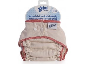 xkko organic fitted diapers size m m