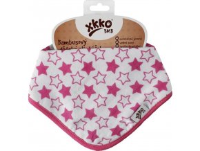 xkko bmb bandana little stars magenta m