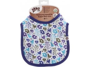 xkko burp cloth flowersbirds boys