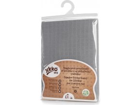 xkko bmb bed sheet 70x50 silver m