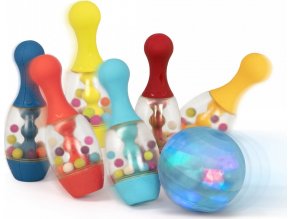 B-Toys Bowling sada se svítící koulí