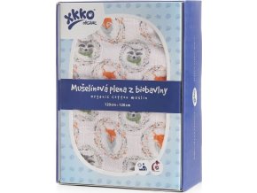 xkko organic120x120 fox raccoon box m