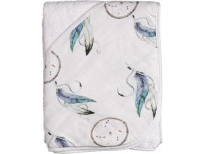 xkko bmb hooded towel 90x90 dream catcher fold