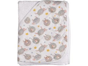 xkko bmb hooded towel 90x90 dreamy sheeps fold