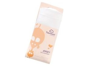 TRÄUMELAND prostěradlo jersey do kočárku 35x78 cm weiss