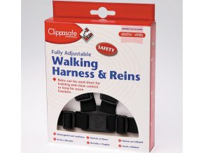 CLIPPASAFE Vodítko pro dítě (Varianta Black)