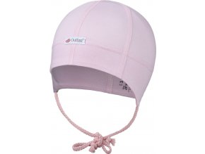 Little Angel Čepice tenká zavazovací plochý šev Outlast® - růžová baby (Velikost 0 | 33-35 cm)
