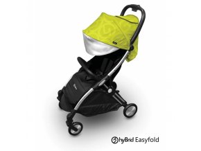 Hybrid Ezyfold kočárek Chrome Silver/ Wasabi 2020