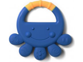 BabyOno Kousátko silikonové chobotnice Vicky 6m+ modrá