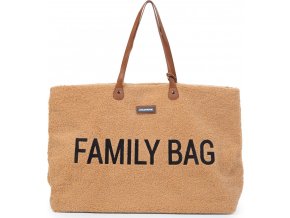 Childhome Cestovní taška Family Bag Teddy Beige